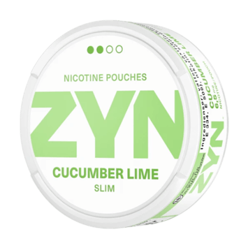 Zyn Cucumber Lime Slim Normal Nicotine Pouches