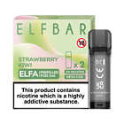 Strawberry Kiwi Elfa Prefilled Pods By Elf Bar