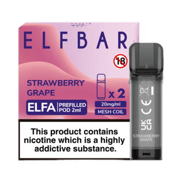 Elfa Prefilled Pods Strawberry Grape 600 (20mg)