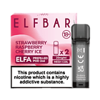 Strawberry Raspberry Cherry Ice Elfa Prefilled Pods By Elf Bar