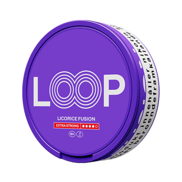 Loop Licorice Fusion Slim Extra Strong Nicotine Pouches