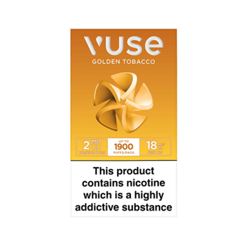 Vuse Pro Prefilled Pods Golden Tobacco 18mg