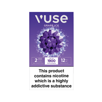 Vuse Pro Prefilled Pods Grape Ice 12mg