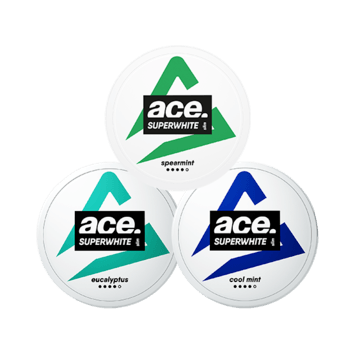 Ace Superwhite Spearmint Slim Strong-paket