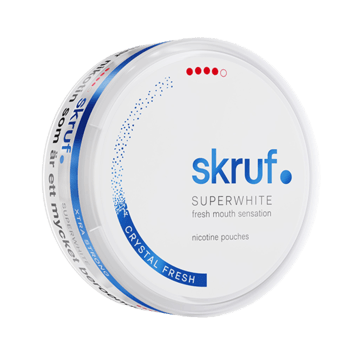 Skruf Superwhite Crystal Fresh Extra Strong