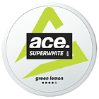 Ace Superwhite Green Lemon Slim Extra Strong Nicotine Pouches