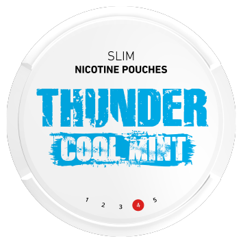 Thunder Cool Mint Slim Strong Nicotine Pouches