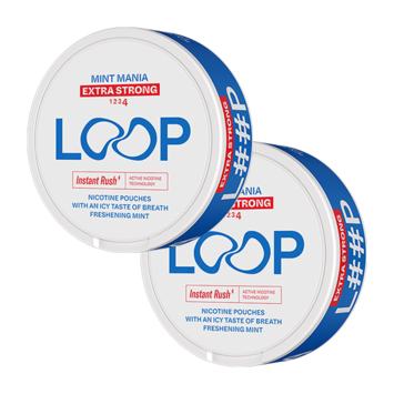 LOOP Mint Mania Slim Extra Strong 2 For 1