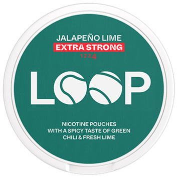 Loop Jalapeno Lime Slim Extra Strong Nicotine Pouches