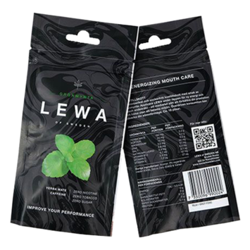 LEWA Spearmint Slim Nicotine Free Portion Pouches