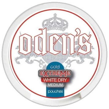 Odens Cold Slim White Extra Strong Chewing Bags