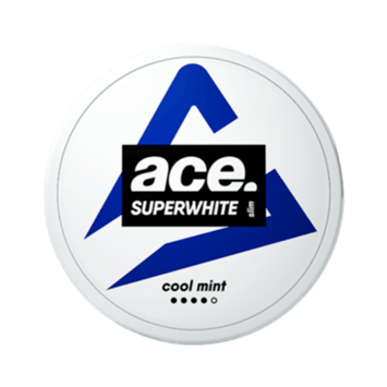 Ace Superwhite Cool Mint Slim Strong Nicotine Pouches