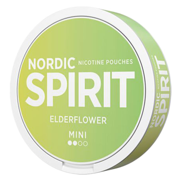 Nordic Spirit Elderflower Mini Normal Nicotine Pouches
