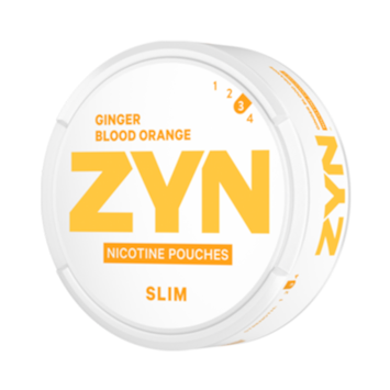 ZYN Ginger Blood Orange Slim Strong 