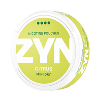 Zyn Citrus Mini Dry Extra Strong Nicotine Pouches
