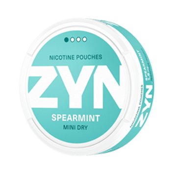 Zyn Spearmint Mini Dry Nicotine Pouches