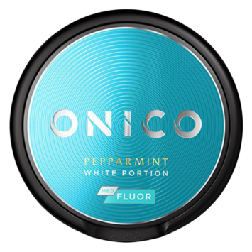 Onico Peppermint White Nicotine Free Swedish Snus