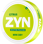 Zyn Citrus Mini Dry Nicotine Pouches ◉◉◎◎