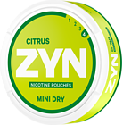 Zyn Citrus Mini Dry Extra Strong Nicotine Pouches ◉◉◉◉