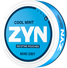 Zyn Cool Mint Mini Dry Extra Strong Nicotine Pouches ◉◉◉◉