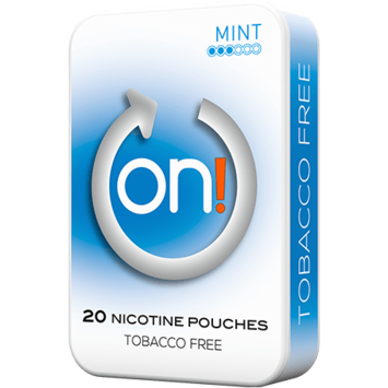 on! Mint 3mg Mini Nicotine Pouches