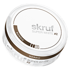 Skruf Super White Nordic #2 Slim Nicotine Pouches