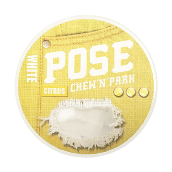POSE Citrus 7mg Mini Extra Strong Nicotine Pouches