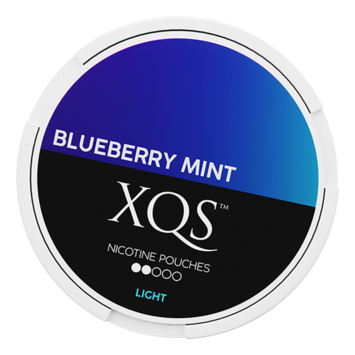 XQS Blueberry Mint Slim Light Nicotine Pouches