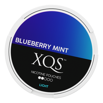 XQS Blueberry Mint Light Slim Nicotine Pouches